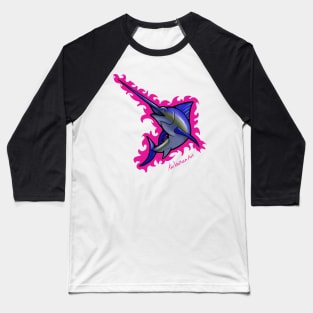 Marlin Rad Design Baseball T-Shirt